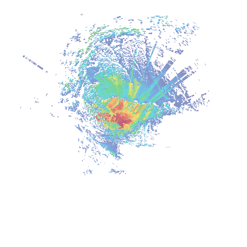 Vraza 107.3 MHz FM coverage map - Bulgaria - Longley-Rice terrain-aware signal strength heatmap